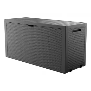 Keter 249384 Outdoor Storage Box Rectangular Resin Light Grey 845L
