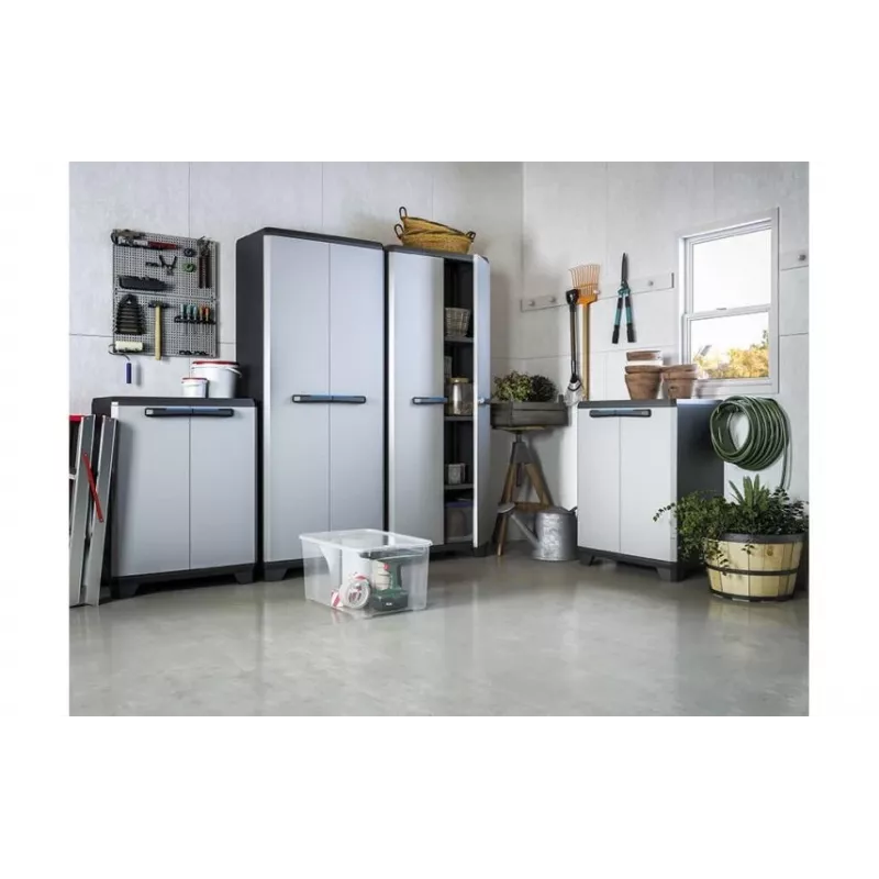 Keter Linear Cabinet Garage Cabinet Floorstanding Universal