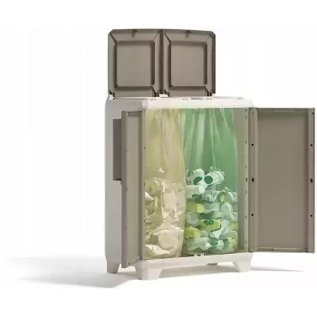 KETER Professional Waste Segregation Container 25L Lime Green