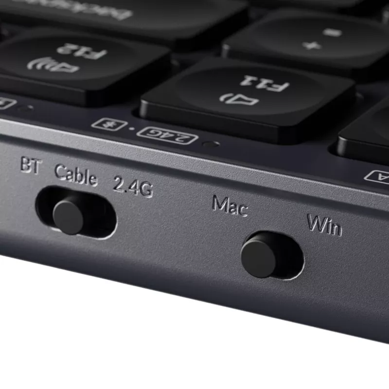 Keychron B1 Pro 75% Layout Wireless Keyboard and Mouse Combo - Space Grey