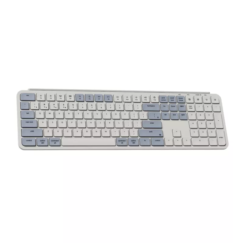 Keychron B6 Pro Ultra-Slim 100% Wireless Keyboard - Retro Blue