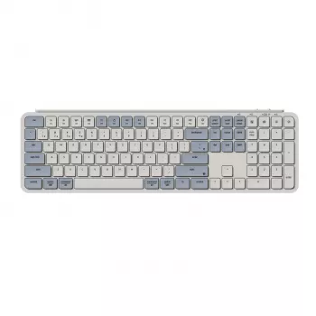 Keychron B6 Pro Ultra-Slim 100% Wireless Keyboard - Retro Blue