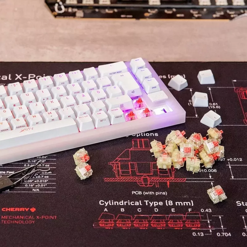 Keychron CHERRY MX2A Silent Red Switch Set (35 Pack)