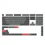 Keychron Cherry Profile Dolch Red PBT Full Keycap Set - 137 Keys, Dye-Sub, MX-Compatible