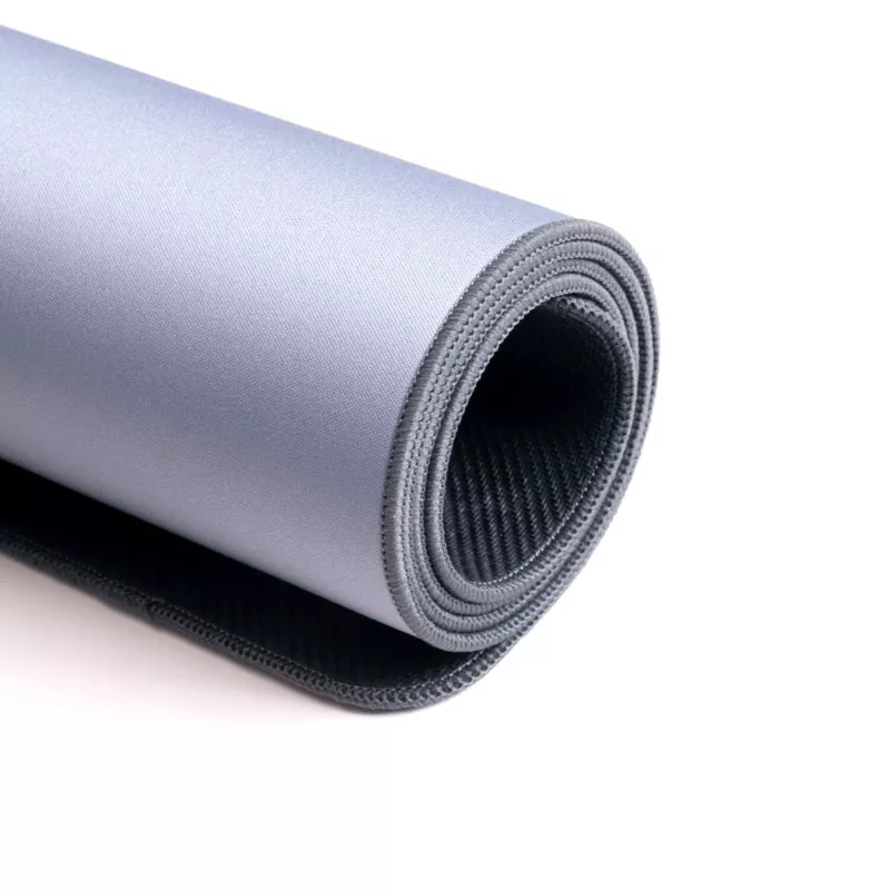 Keychron Desk Mat DM-13 Grey | 800x300mm Fine-Weave Fabric, Anti-Slip Rubber Base