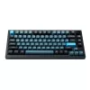 Keychron Double Shot KSA PBT Keycap Set - Dark Grey/Grey/Blue (137 Keys)