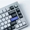 Keychron Double Shot KSA PBT Keycap Set - Dark Grey/White Smoke (137-Keys, MX-Style, ANSI)