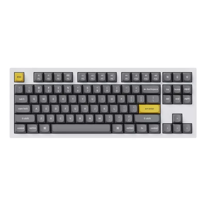 Keychron Double Shot PBT OSA Full Keycap Set – Dark Grey (140 Keys, MX Style)