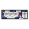 Keychron Double-Shot PBT OSA Keycap Set - Blue and White | 137 Keys | MX-Style | ANSI US
