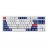 Keychron Double-Shot PBT OSA Keycap Set - Blue and White | 137 Keys | MX-Style | ANSI US