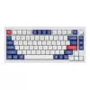 Keychron Double-Shot PBT OSA Keycap Set - Blue and White | 137 Keys | MX-Style | ANSI US