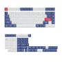 Keychron Double-Shot PBT OSA Keycap Set - Blue and White | 137 Keys | MX-Style | ANSI US