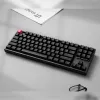 Keychron K8 QMK 80% TKL Wireless Mechanical Keyboard V2 Red Switches - Black