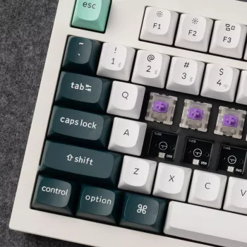 Keychron Q3 HE QMK 80% Wireless Custom Mechanical Keyboard (Nebula Switch) - Shell White