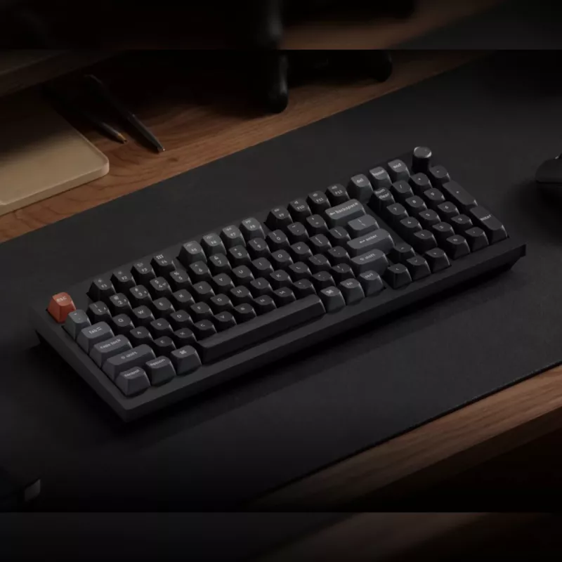 Keychron V5 Ultra 96% 8K Red Switch Hot-Swappable Silk POM RGB Wireless Keyboard
