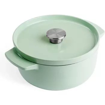 KitchenAid Enamelled Cast Iron Dutch Oven 22 cm, Pistachio