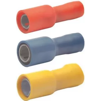 Klauke 920 Round Crimp Receptacle 0.5-1.0 mm², Uninsulated, 2.8 x 0.8 mm Tab, Tin-Plated Copper