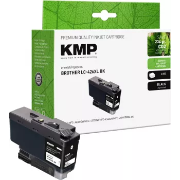 KMP Cartridge Brother LC426XLBK Black 6000 Pages Remanufactured