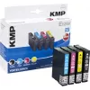 KMP E125V Compatible Ink Cartridge 3-Pack – Cyan, Magenta, Yellow for Epson Stylus SX230, SX235, SX430, SX438, WorkForce WF-3520, WF-3530, WF-3540, WF-7015, WF-7515, WF-7525 1617,4050