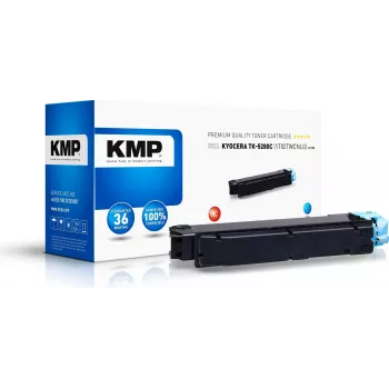 KMP K-T90 - 200 g - High Yield - Cyan - Compatible Toner Cartridge (Replaces Kyocera TK-5280C) for Kyocera ECOSYS M6235cidn, M6235CIDN/KL3, M6635cidn, M6635CIDN/KL3, P6235cdn, P6235CDN/KL3