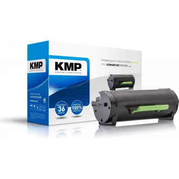 KMP L-T47 Compatible Toner Cartridge Black - Replaces Lexmark 502 Series - for Lexmark MS310, MS410, MS510, MS610