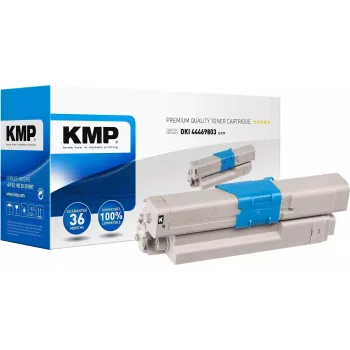 KMP O-T27 Toner Cartridge Black 3500 Pages Compatible OKI 44469803