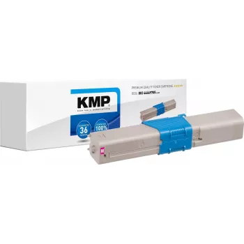 KMP O-T29 Compatible Toner Cartridge - Magenta - 2000 Pages - Replaces OKI 44469705