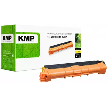 KMP Toner Brother TN-248XL Yellow Remanufactured 2300 Pages
