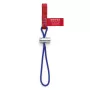 KNIPEX Tool Fastening Strap 00 50 11 T BK - 1.5 m PU Tether with Locking Carabiner, Max 1.5 kg