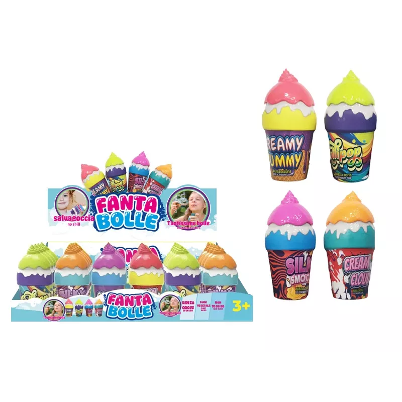 Koala Games G2660 Bubbles In An Ice Cream Cup-Shaped Container (Random Color)