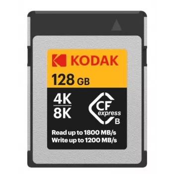 Kodak CFexpress Type B 128GB Memory Card EKMCFX128GK