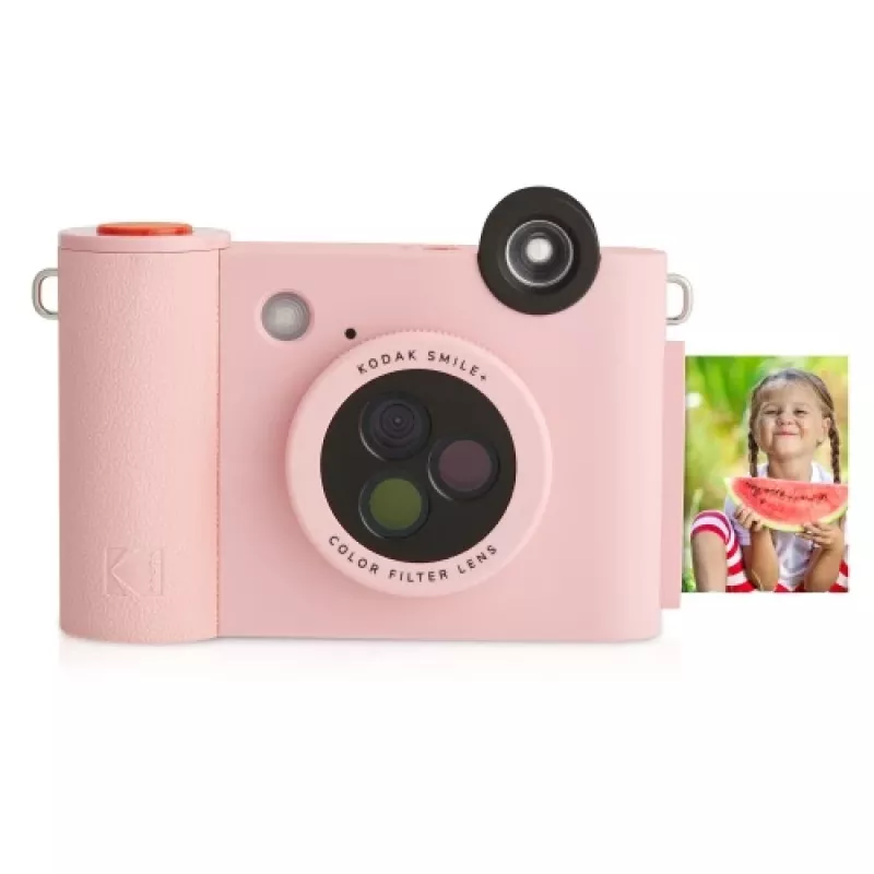 Kodak SMILE+ Instant Print Camera, 2x3 inch, Pink (SPEC)