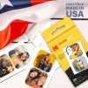 Kodak ZINK 2x3'' 50x76 mm 30 Sheets Pre-Cut Sticker Photo Paper