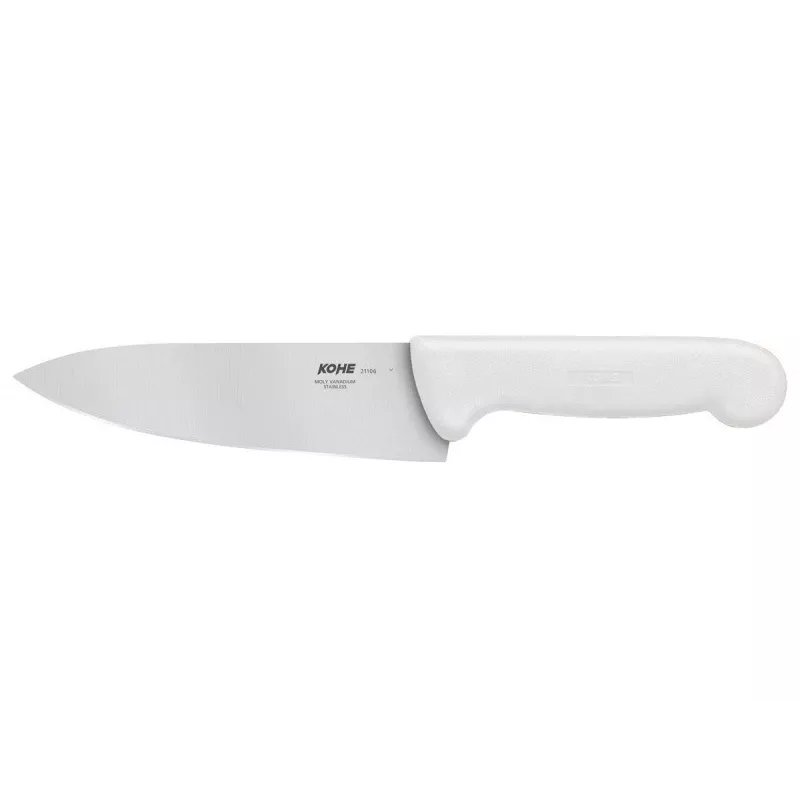 KOHE Utility Knife 163 mm, Assorted Colours, High-Carbon Stainless Steel, Food-Grade PP Handle, Dishwasher Safe