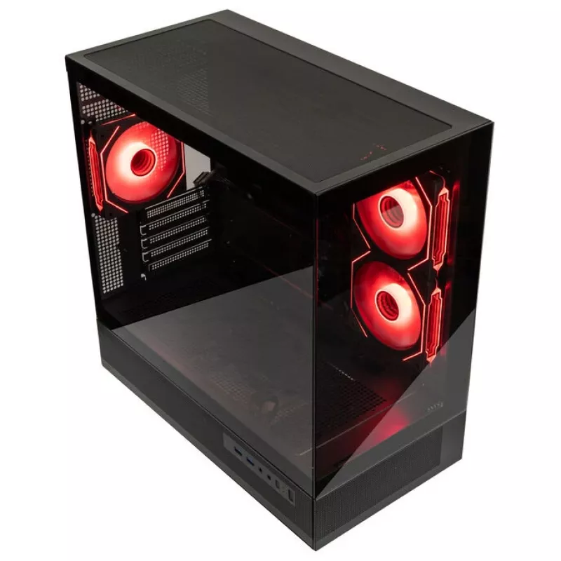 KOLINK GSI SmartAssembly ARGB Glass Micro-ATX Case - 750W Gold