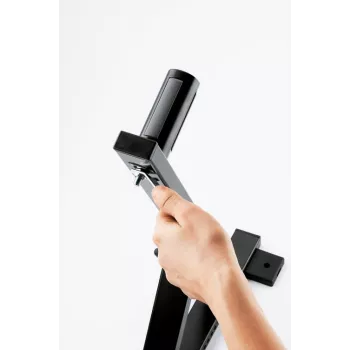 König & Meyer 24110 Wall Mount for Loudspeakers, Steel, Black 24110-000-55