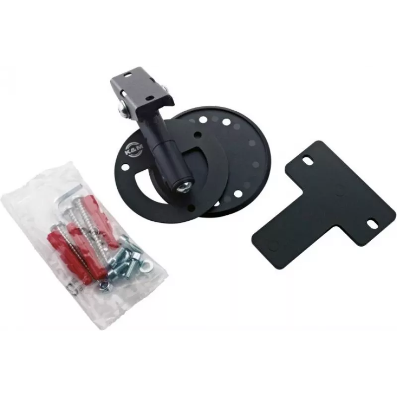König & Meyer Universal Speaker Wall Mount 24161-000-56 Black Textured
