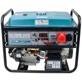 KÖNNER & SÖHNEN KS7000E-3ATS Petrol Generator 230/400V with ATS