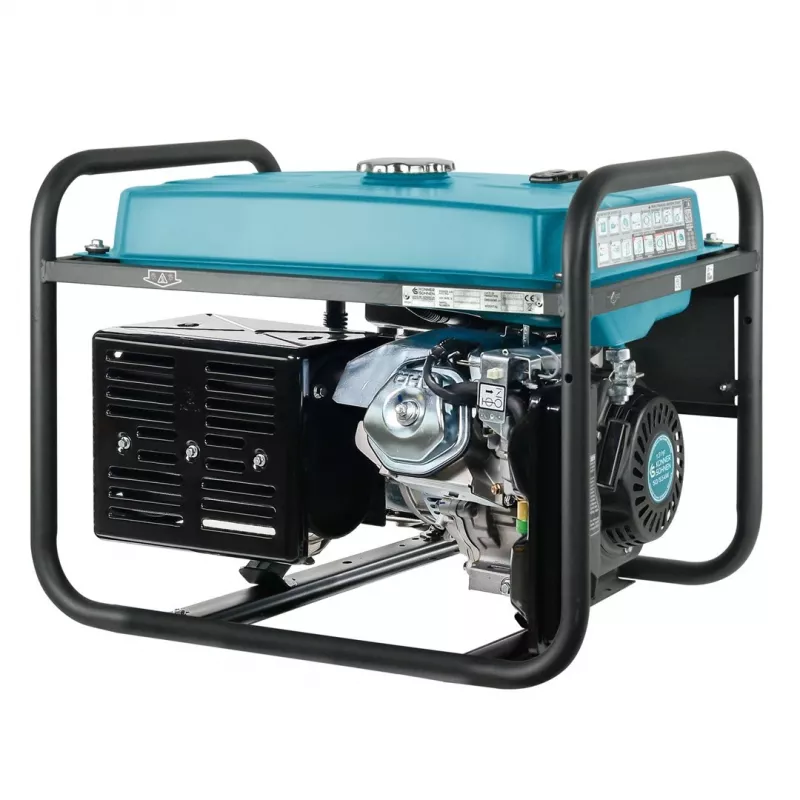 KÖNNER & SÖHNEN Petrol Generator 5.0kW 230/400V Electric Start AVR VST KS7000E-1/3
