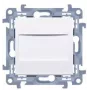 KONTAK-SIMON Simon 10 Blanking Plate with Integrated Bridge, 1 Module, White, CPS.01/11