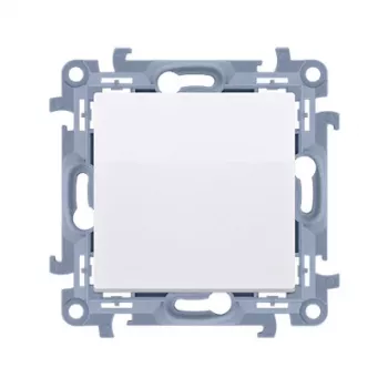 KONTAK-SIMON Simon 10 Single-Pole Switch Module White 10AX 250V Self-Clamping