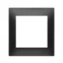 KONTAK-SIMON Simon 54 Premium Matte Black 1-Gang Frame