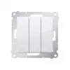 KONTAK-SIMON Simon 54 White Switch Module 10AX 250V with Spring Terminals