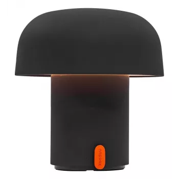 KOODUU SENSA Rechargeable Portable LED Table Lamp - Grey, Warm White, Touch Dimming, USB-C