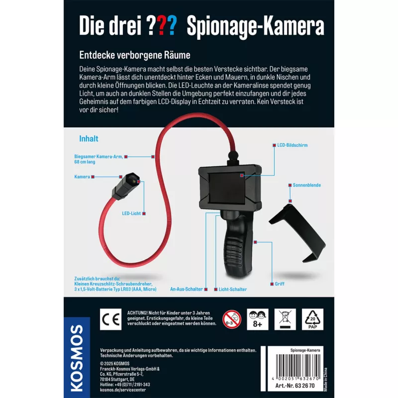 KOSMOS Die drei ??? Spy Camera Kit
