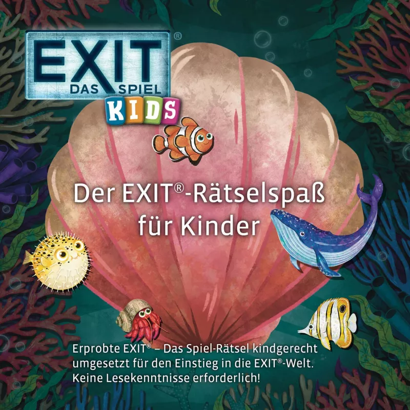 Kosmos EXIT - Das Spiel Kids Rätselspaß im Meer