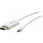 Kramer Electronics C-USBC/DPM-6 USB-C to DisplayPort Adapter Cable, 1.8 m, White 99-97211206