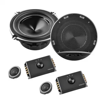 KRUGER & MATZ 5.25 inch 2-Way Coaxial Car Speaker Set (Pair) - 30W RMS, 60W Peak, 4 Ohm