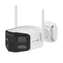 Kruger&Matz Connect C130 Outdoor Wi-Fi Pan-Tilt Camera 4MP with Tuya Smart Life, IP66, Night Vision, Two-Way Audio