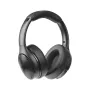 Kruger & Matz F3A Wireless Over-Ear Headphones with Active Noise Cancellation, Bluetooth 5.0, USB-C, Black